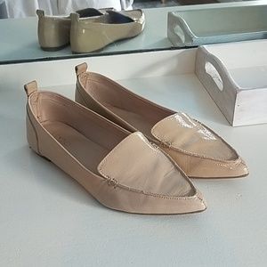 Aldo nude patent flats